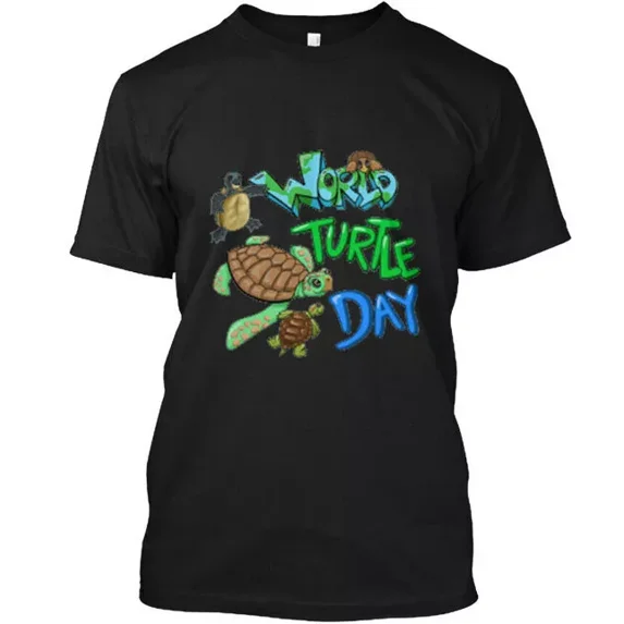World Turtle Day T-Shirt Made in the USA Size S to 5XL