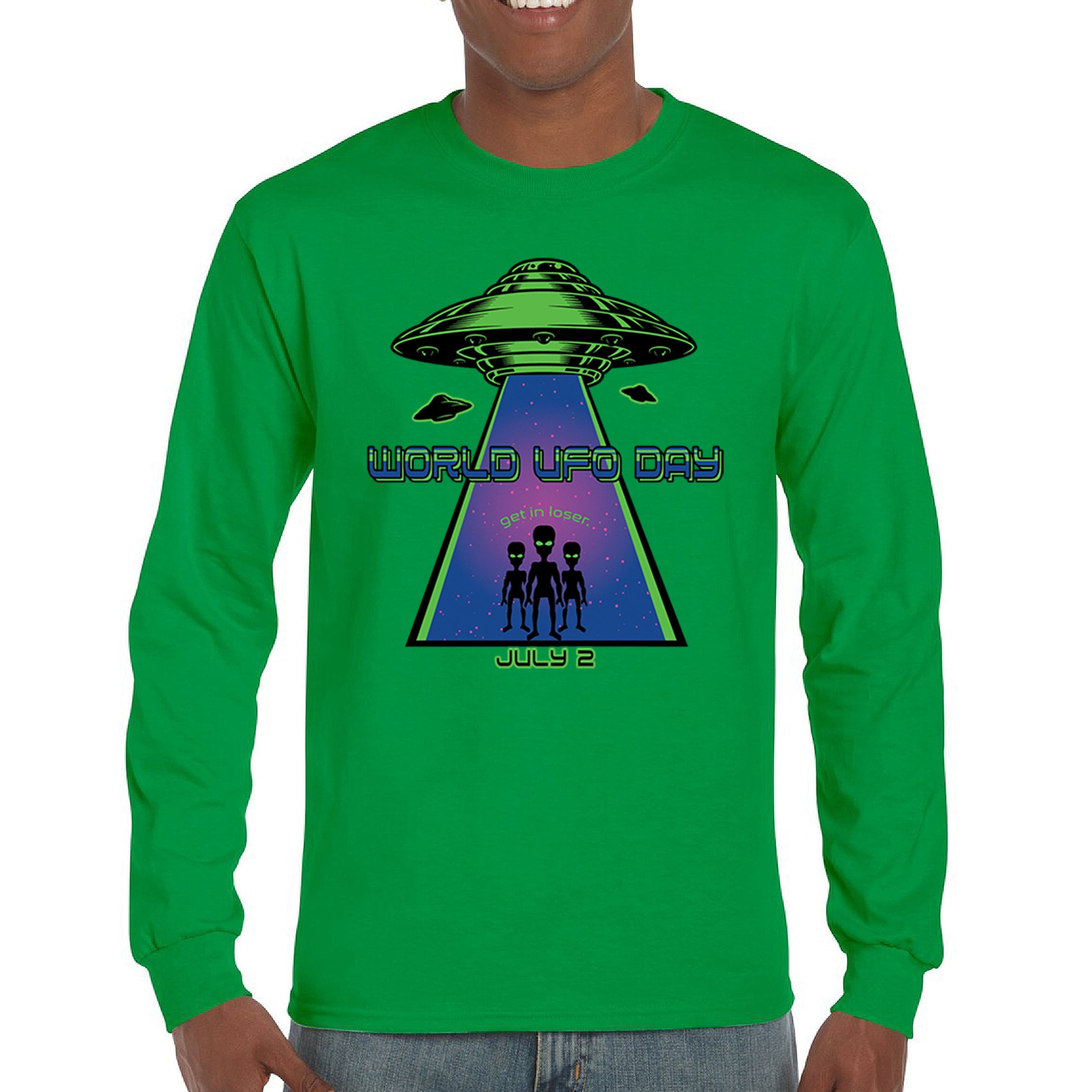 Ufo Alien Abduction Flying Saucer Get In Loser T Shirt Ufo Alien Abduction Flying Saucer Get In Loser T Shirt