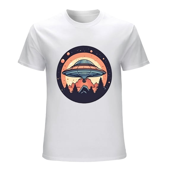 World UFO Day T-Shirt Unisex Vintage Extraterrestrial Tee