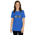 thumbnail image 1 of World View - Eye Glass Design - Short-Sleeve Unisex T-Shirt (Royal, S), 1 of 6