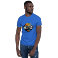 thumbnail image 1 of World View with Globe - Short-Sleeve Unisex T-Shirt (Royal, L), 1 of 6