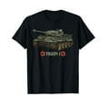 thumbnail image 1 of World War 2 German Tank Tiger I gift t shirt Tee T-Shirt, 1 of 5