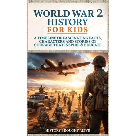 World War 2 History For Kids: A Timeline of Fascinating Facts, Characters and Stories of Courage that Inspire & Educ, (Hardcover)