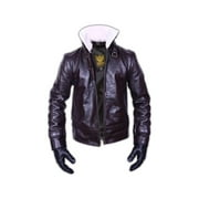 World War Aviator Shearling Flight Brown Leather Jacket SouthBeachLeather