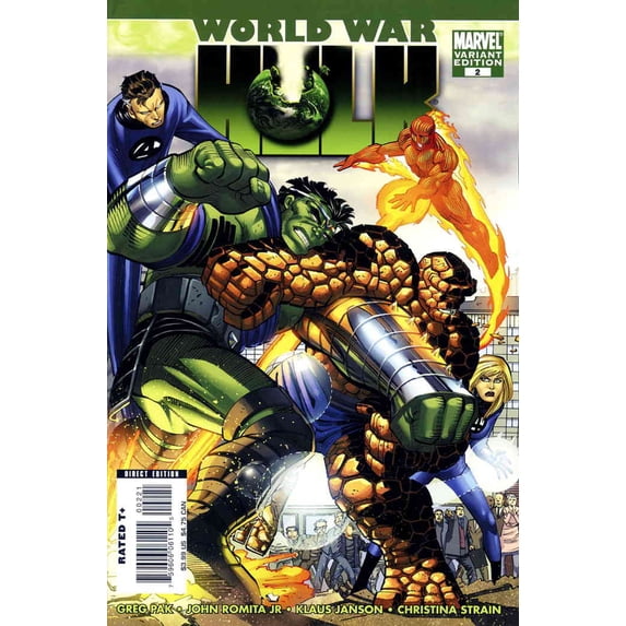 World War Hulk #2A VF ; Marvel Comic Book