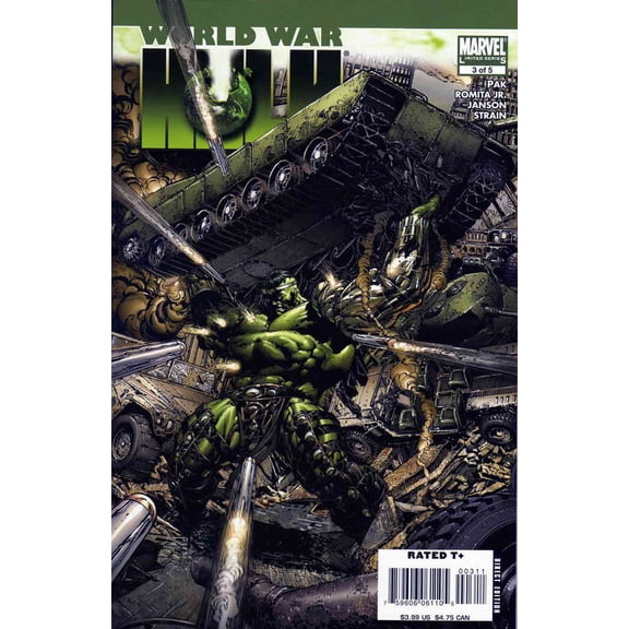 World War Hulk #3 VF ; Marvel Comic Book