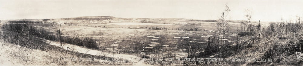 World War I: Belleau Wood, 1918. /Nview Of The Battlefield At Belleau ...