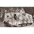 thumbnail image 1 of World War I German Tank. Ngerman Tank Captured By British Troops During World War I. Photograph 1914-1918. Print by, 1 of 3