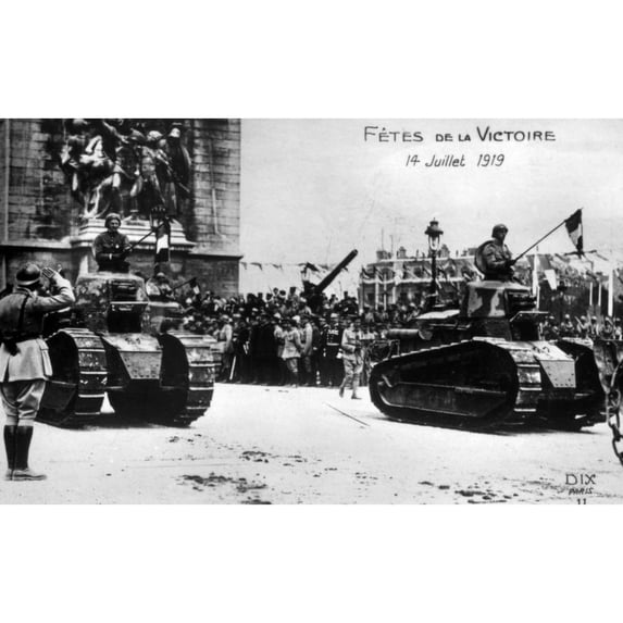 World War I History (36 x 24)