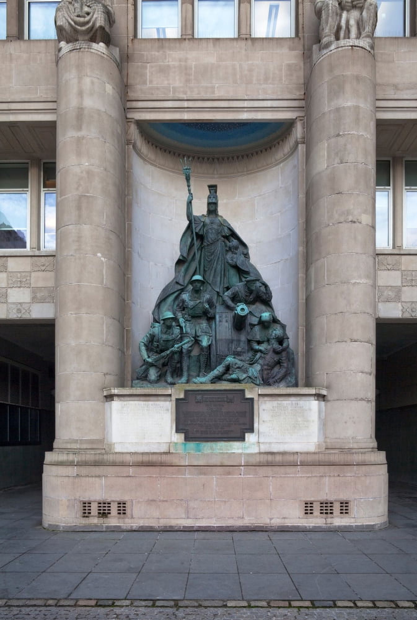 World War I memorial Liverpool Merseyside England Canvas Art - Panoramic Images (27 x 9)