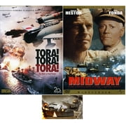 World War II Double Feature Tora, Tora, Tora & Midway 2 DVD Set Includes Glossy Print Pearl Harbor Art Card