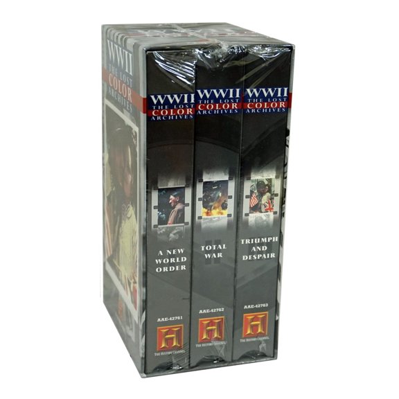 World War II - The Lost Color Archives 3 VHS Box Set - provides a unique perspective on everything from the war's most critical battles and key personalities to the plight of uprooted refugees