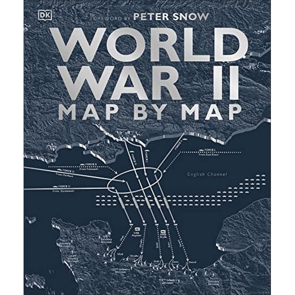 Pre-Owned World War II Map by Map Hardcover