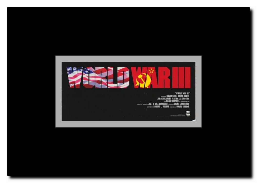 World War III Framed Movie Poster