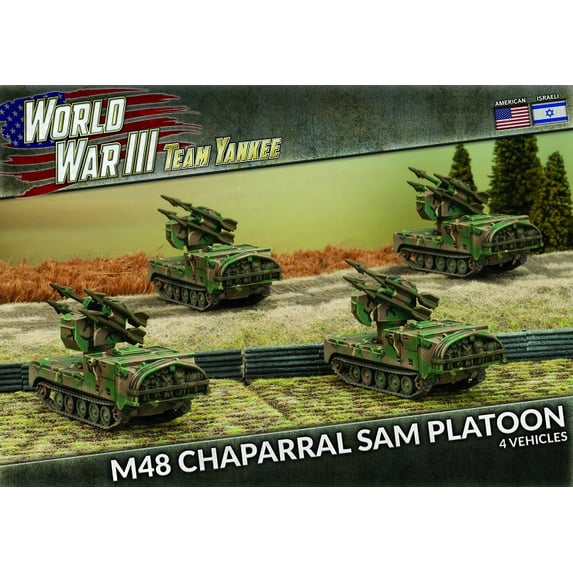 World War III Team Yankee: American M48 Chaparral SAM Platoon