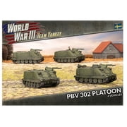 World War III Team Yankee Swedish PBV 302 Platoon x4