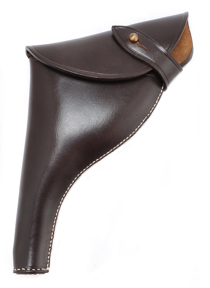 World War Supply British Webley Gun Holster MK IV Left Hand Version Leather .38