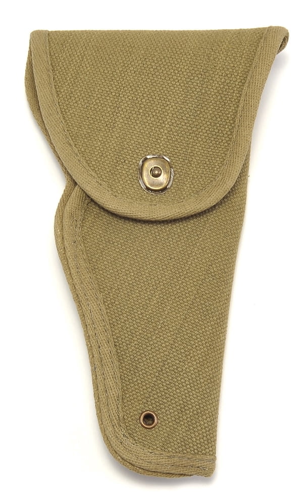 World War Supply Gun Holster Glock 17 Hip Belt OD Cotton Webbing