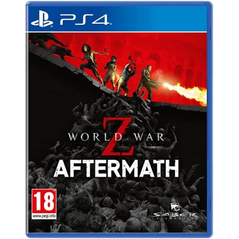 PlayStation4 カセット付き World War Z Aftermath PS4, Zombie Survival with 4K Gameplay
