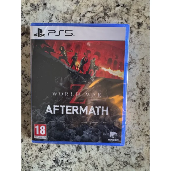 World War Z Aftermath PS5 Brand New Factory Sealed PlayStation 5 Zombie Survival