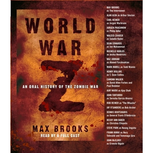 Pre-Owned World War Z: An Oral History of the Zombie (Audiobook 9780739366400) by Max Brooks, Various (Read by)