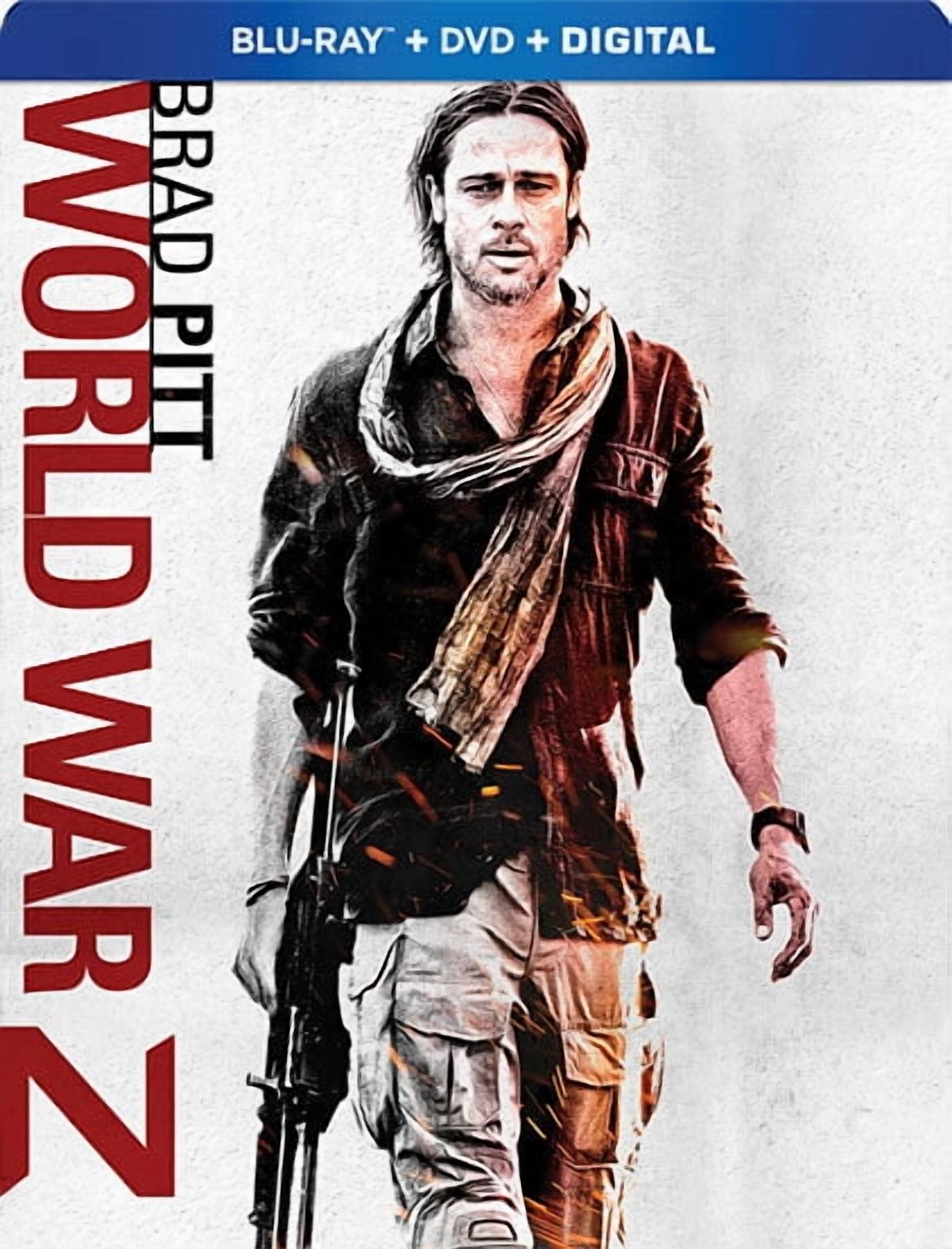 Paramount World War Z Blu-ray Steelbook, Brad Pitt, Zombie Horror