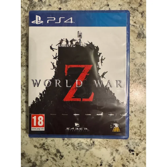 World War Z PS4 Brand new Factory Sealed PlayStation 4 Zombie Survival game