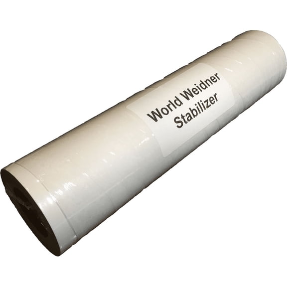 World Weidner Peel N Stick Self-Adhesive Sticky Tear Away Machine Embroidery Stabilizer Backing Medium Weight 6 Inch x 10 Yard Roll
