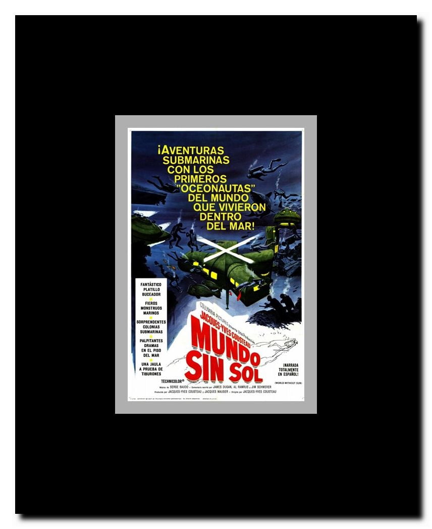 World Without Sun Framed Movie Poster