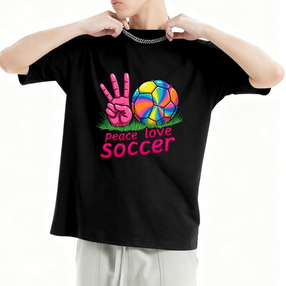 World and Cup Soccer Shirt 𝓴𝓲𝓭𝓼 OdeJous Black T-Shirt for Boygirls,XL