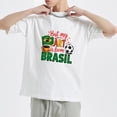 thumbnail image 1 of World and Cup Soccer Shirt 𝓴𝓲𝓭𝓼 OdeJous White2 T-Shirt for Boygirls,S, 1 of 5