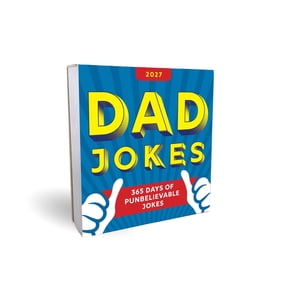 World's Best Dad Jokes Collection 2027 Dad Jokes Boxed Calendar: 365 Days of Punbelievable Jokes, (Paperback)