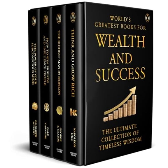World's Greatest Books for Wealth and Success (Set of 4 Books - Ideal Gift Set): Motivational Self-Help for Personal Dev, (Paperback)