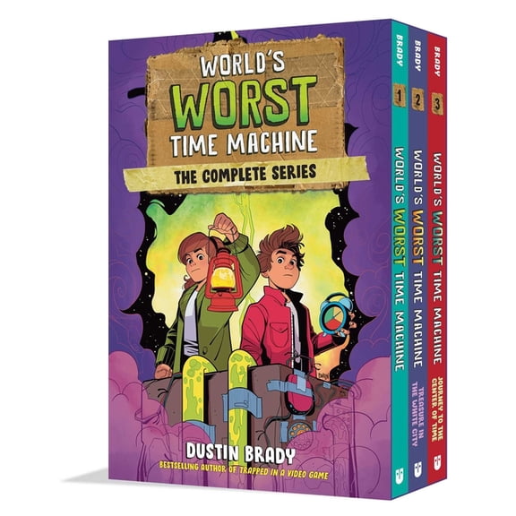 World's Worst Time Machine: Worlds Worst Time Machine Box Set (Paperback)