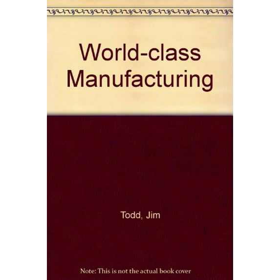 Pre-Owned World-class Manufacturing Paperback