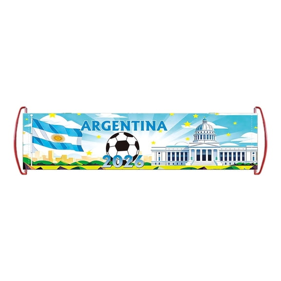 World cup 2026 Handheld Banner, Flag, Cheering Props, Atmosphere Decoration, Photography Props For Football Matches (B)