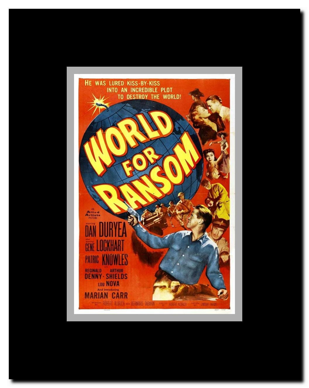 World for Ransom Framed Movie Poster