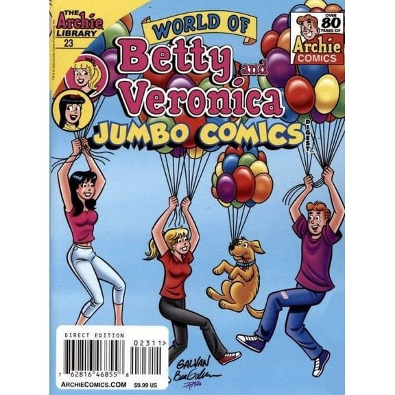 World of Betty And Veronica Jumbo Comics Digest #23 VF ; Archie Comic Book