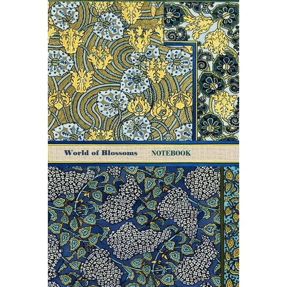World of Blossoms Notebook [ruled Notebook/Journal/Diary to write in, 60 sheets, Medium Size (A5) 6x9 inches], (Paperback)