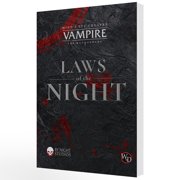 Renegade Game Studios Vampire The Masquerade Live Action Roleplaying Game - Laws of The Night - Softcover RPG Core Book, Ages 18+, 5+ Players
