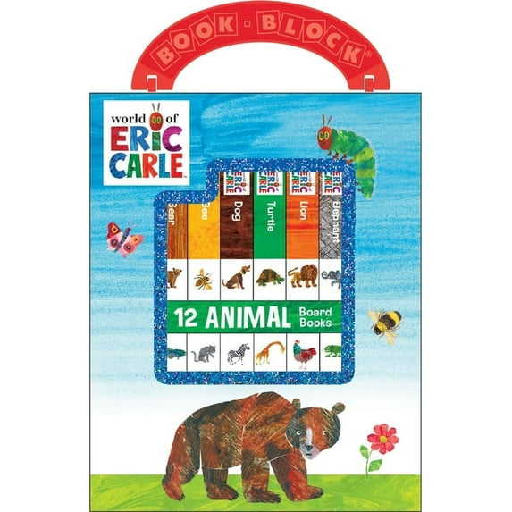 World of Eric Carle: 12 Animal Board Books, (Paperback)