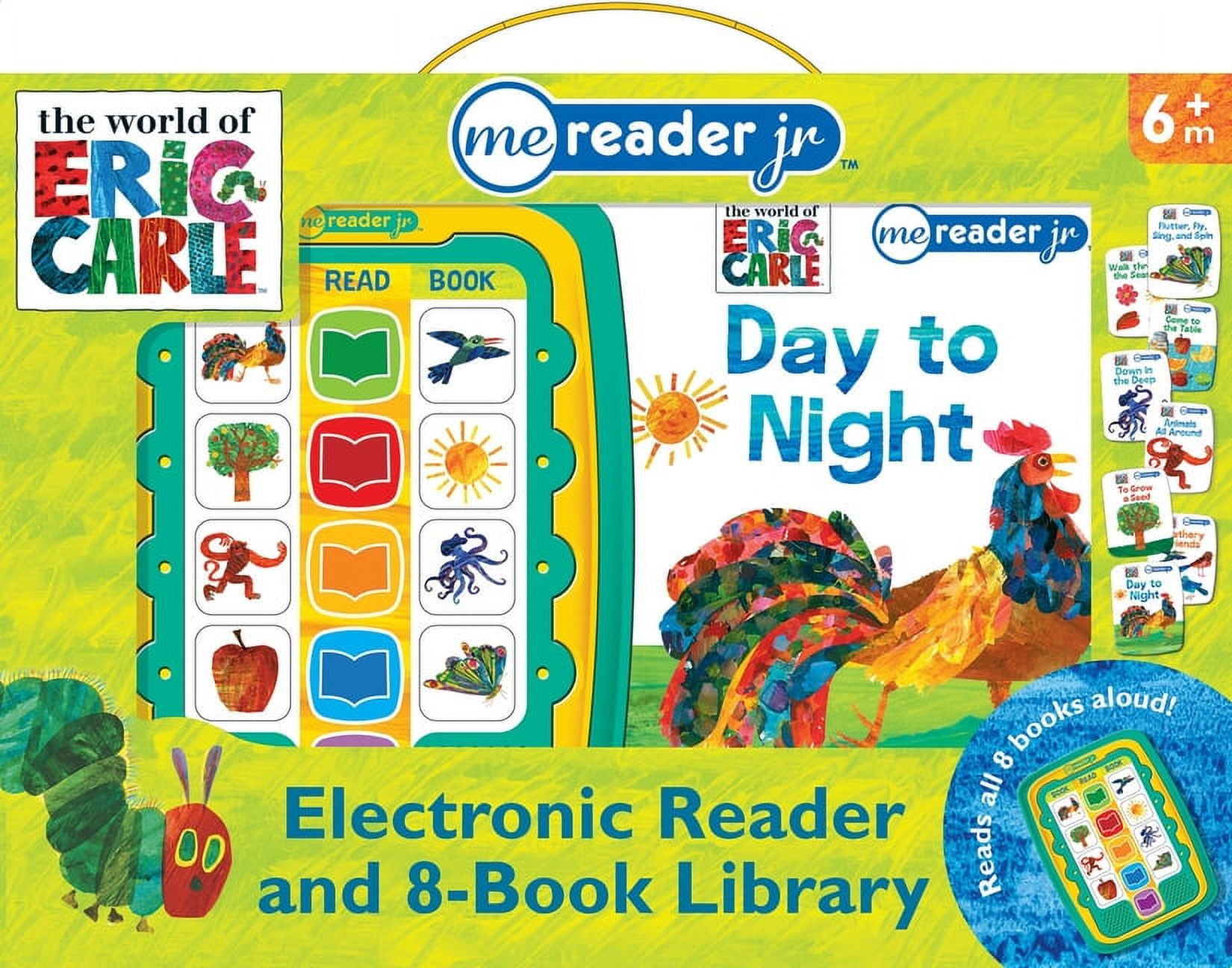 World of Eric Carle Me Reader Jr 8Book Library and Electronic Reader