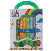 Pre-Owned World of Eric Carle, My First Library Board Book Block 12-Book Set - First Words, Alphabet, Numbers, and More! - PI Kids: 12 Board Books Paperback