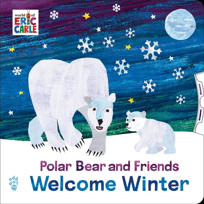 World of Eric Carle Polar Bear and Friends Welcome Winter: An Interactive Board Book with Spinning Wheel Cover for Babies & Toddlers, (Board Book)