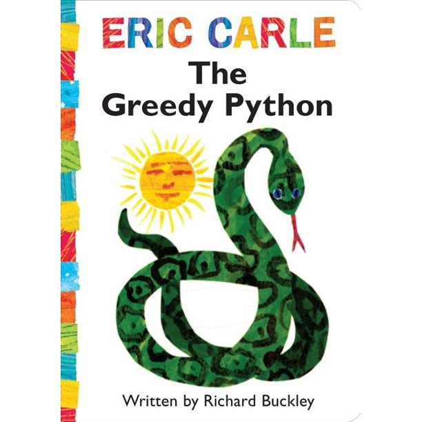 World of Eric Carle: The Greedy Python (Board book) - Walmart.com