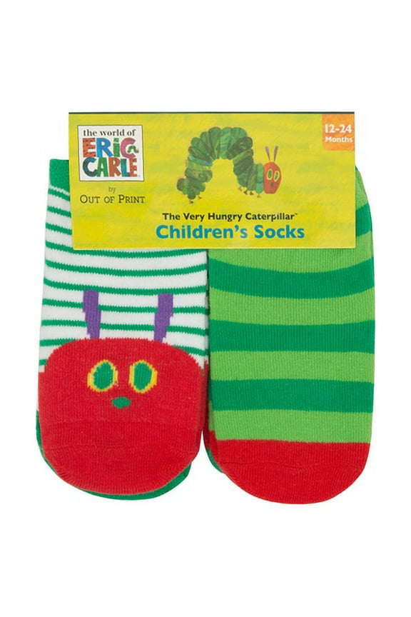 World of Eric Carle: The Very Hungry Caterpillar Baby/Toddler Socks 4-Pack - 2t-3t (Other)