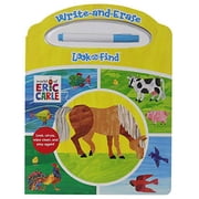Pre-Owned World of Eric Carle - Write-and-Erase Look and Find - Wipe Clean Learning Board - PI Kids, 9781503754850, 1503754855, Paperback,