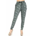 thumbnail image 1 of World of Leggings Buttery Soft Snow Leopard Joggers - Large, 1 of 2