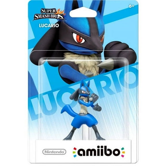 World of Nintendo Amiibo Lucario Mini Figure