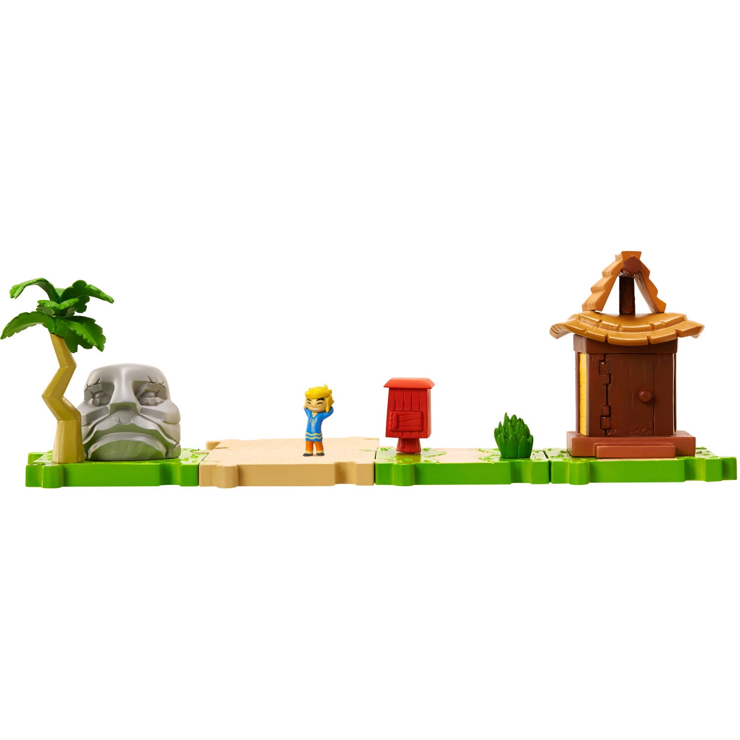  World of Nintendo Legend of Zelda: Windwaker Link's Island  Village Set : Video Games